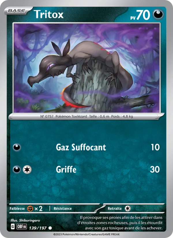 Tritox (Flammes Obsidiennes #139/197)