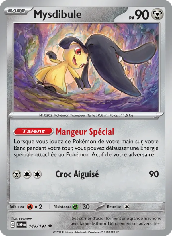 Mysdibule (Flammes Obsidiennes #143/197)