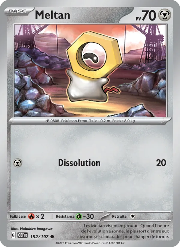 Meltan (Flammes Obsidiennes #152/197)