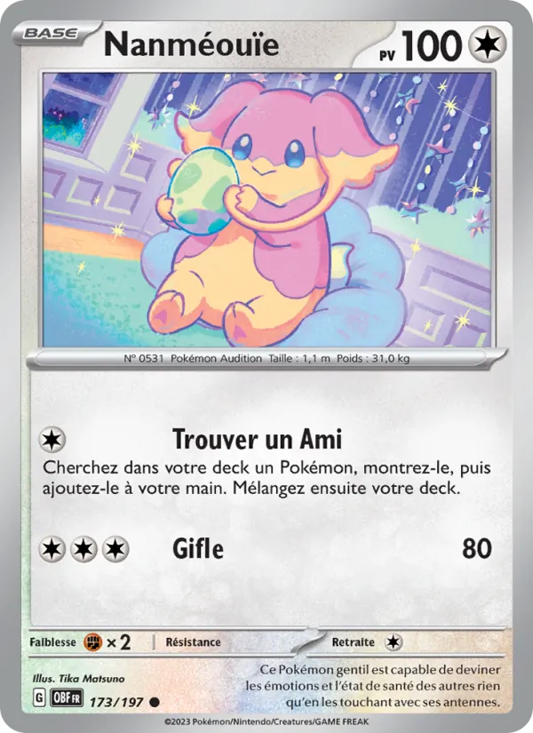 Nanméouïe (Flammes Obsidiennes #173/197)