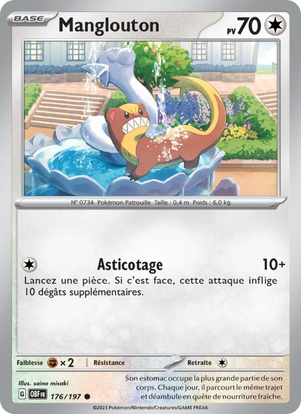 Manglouton (Flammes Obsidiennes #176/197)