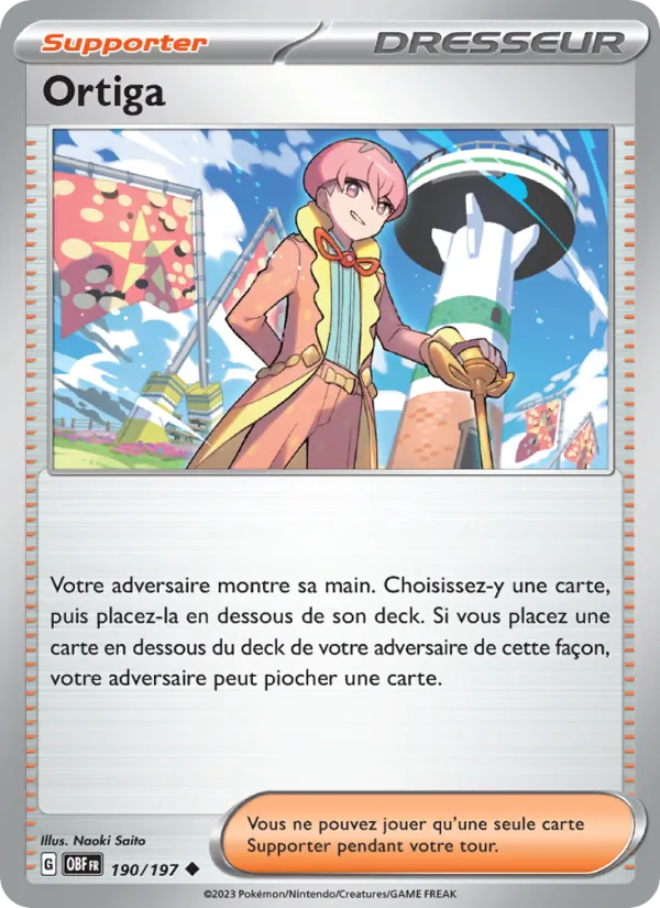 Ortiga (Flammes Obsidiennes #190/197)