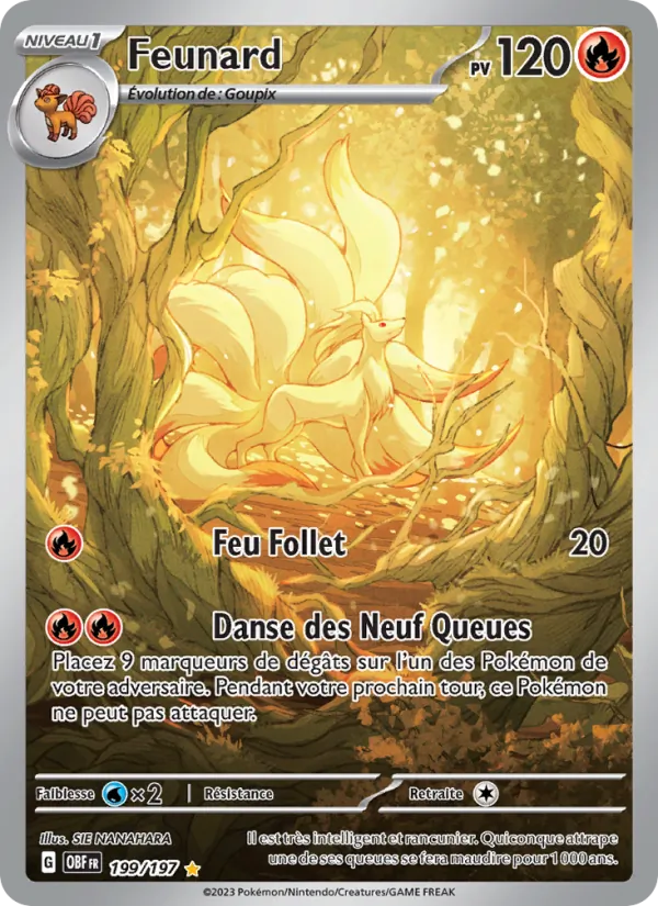 Feunard (Flammes Obsidiennes #199/197)