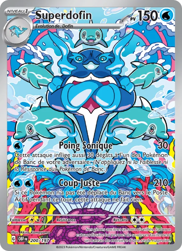 Superdofin (Flammes Obsidiennes #200/197)
