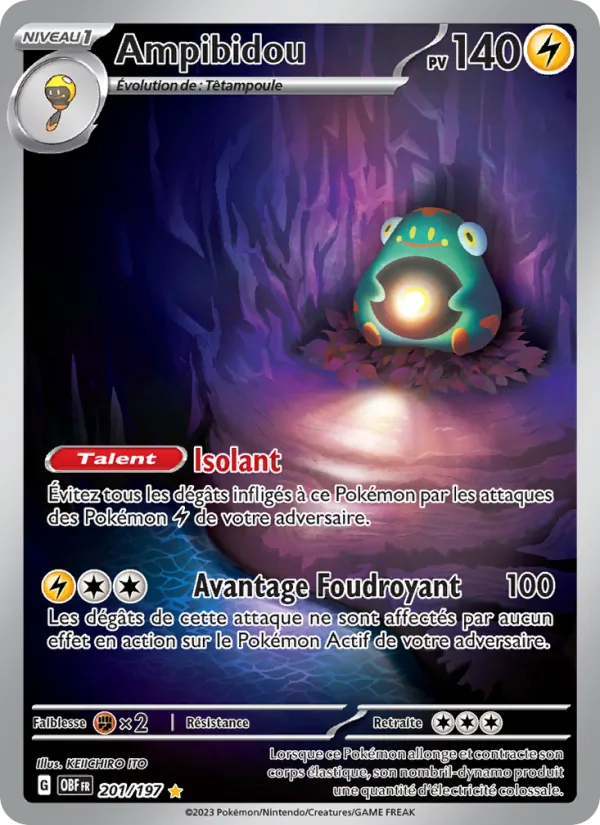 Ampibidou (Flammes Obsidiennes #201/197)