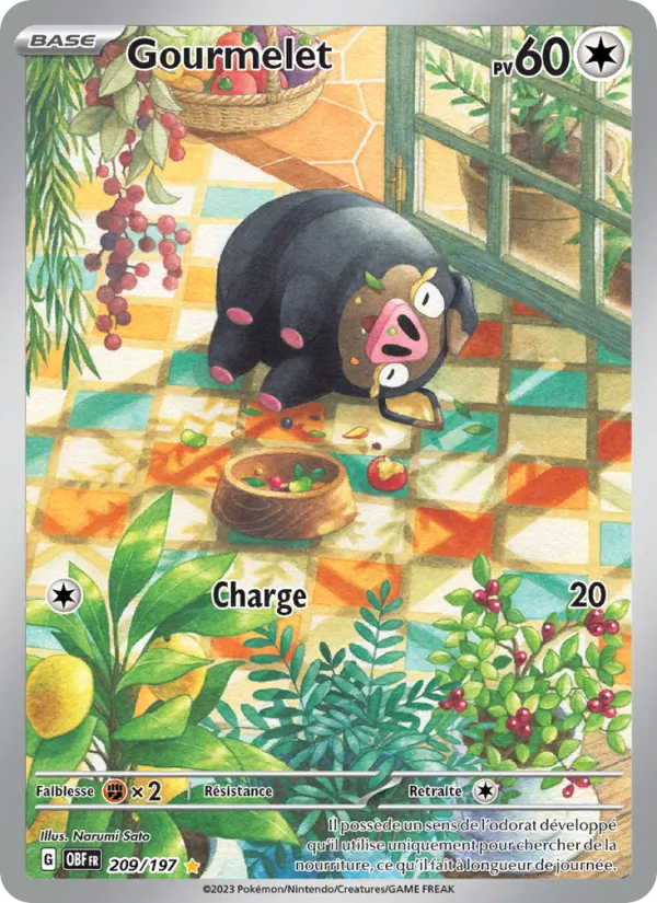 Gourmelet (Flammes Obsidiennes #209/197)