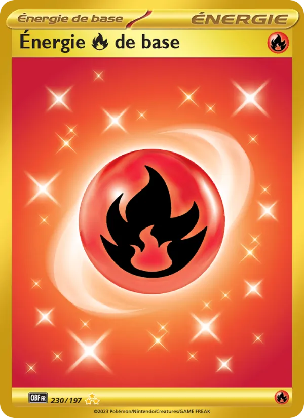Énergie Fire de base (Flammes Obsidiennes #230/197)