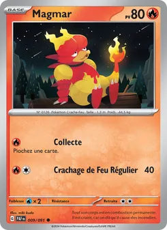 Magmar (Destinées de Paldea #009/91)