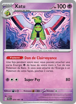 Xatu (Destinées de Paldea #026/91)