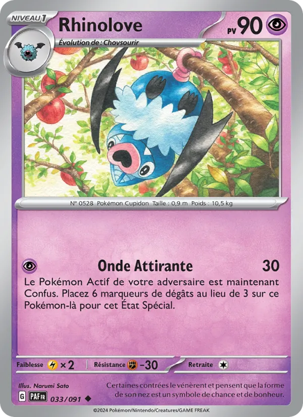 Rhinolove (Destinées de Paldea #033/91)