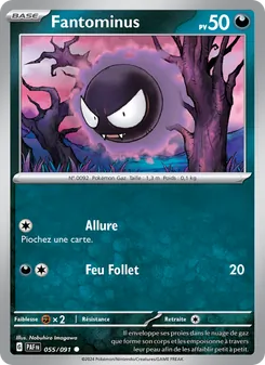 Fantominus (Destinées de Paldea #055/91)