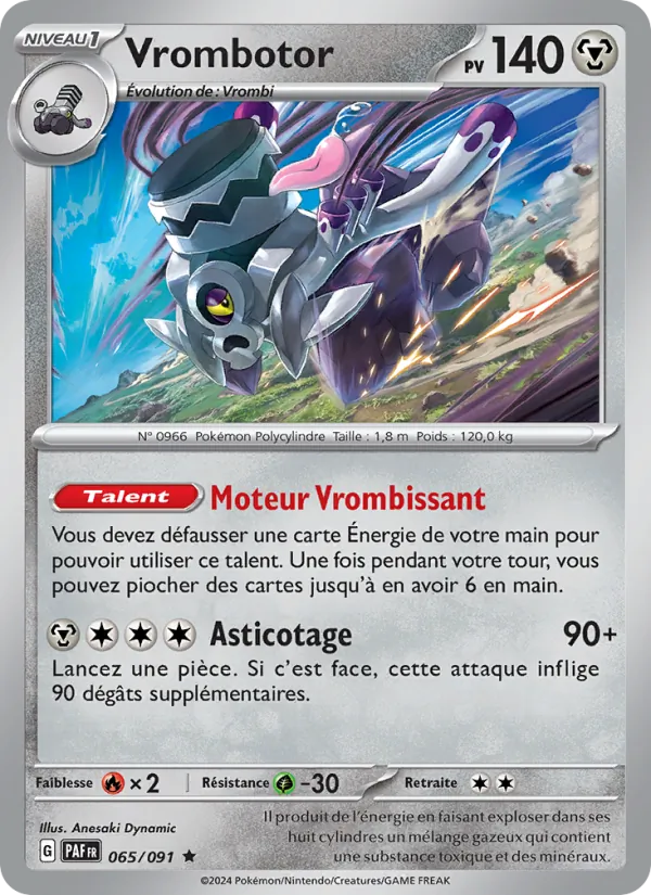 Vrombotor (Destinées de Paldea #065/91)