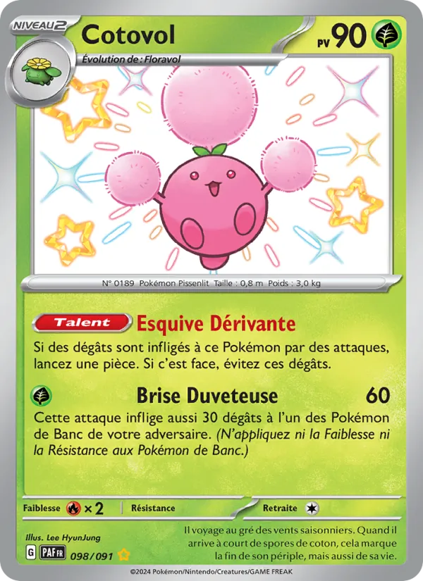 Cotovol (Destinées de Paldea #098/91)