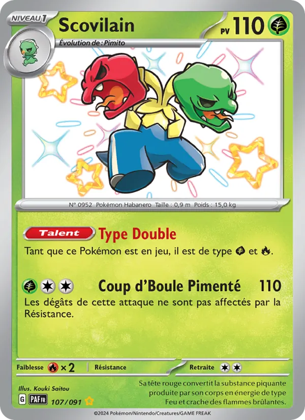 Scovilain (Paldean Fates #107/91)