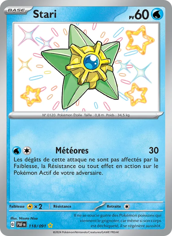 Stari (Paldean Fates #118/91)