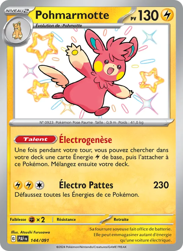 Pohmarmotte (Paldean Fates #144/91)