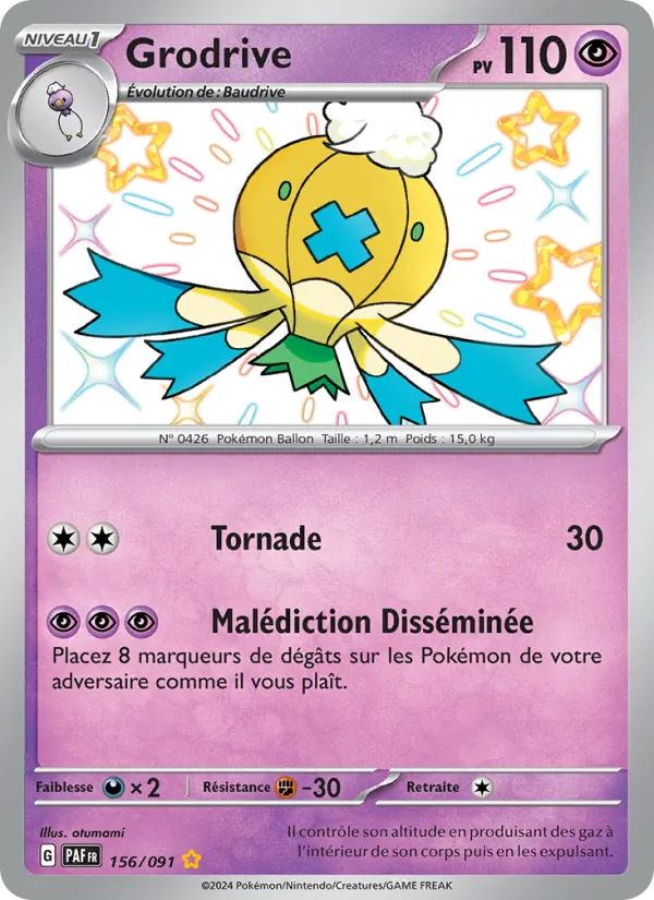 Grodrive (Destinées de Paldea #156/91)
