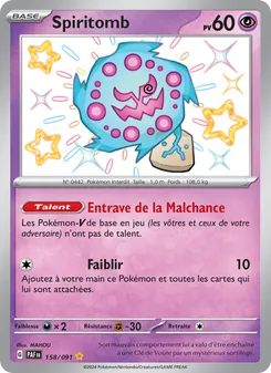 Spiritomb (Destinées de Paldea #158/91)
