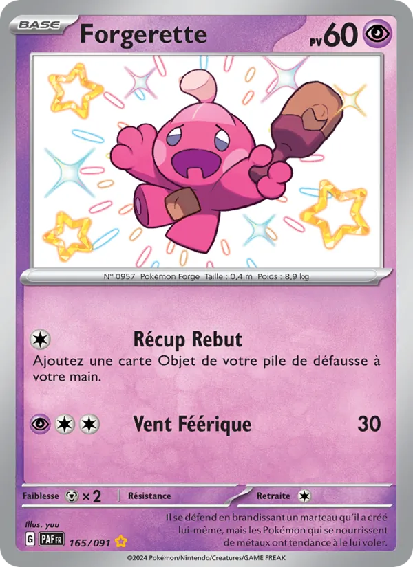 Forgerette (Destinées de Paldea #165/91)