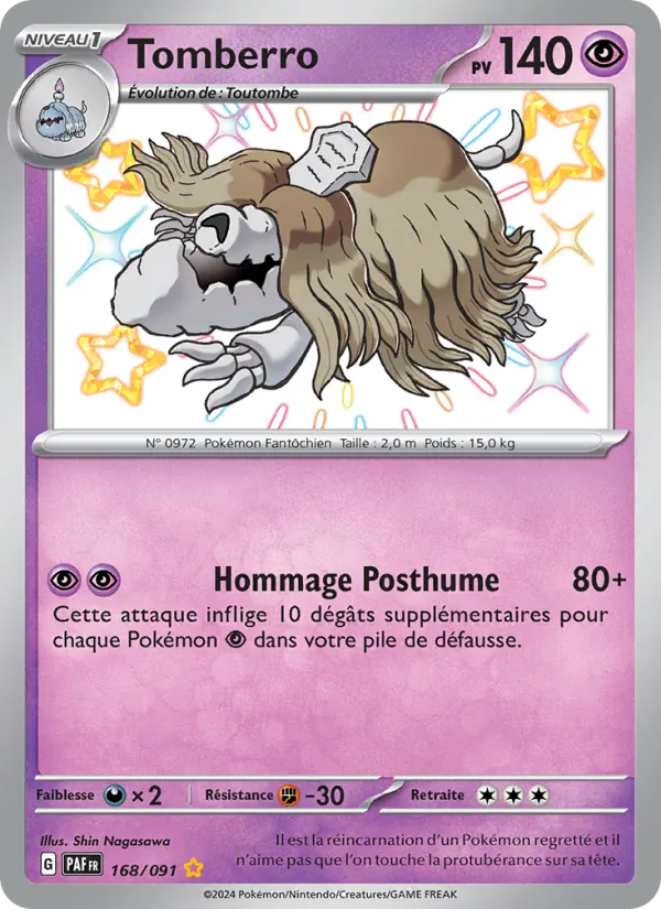 Tomberro (Paldean Fates #168/91)