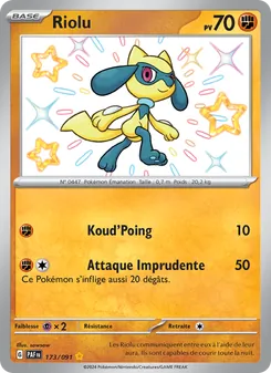 Riolu (Destinées de Paldea #173/91)