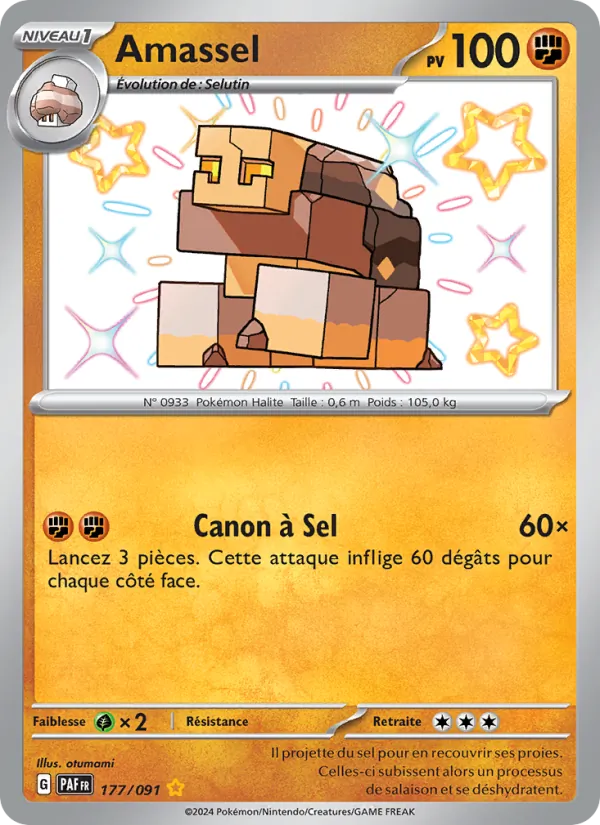 Amassel (Destinées de Paldea #177/91)