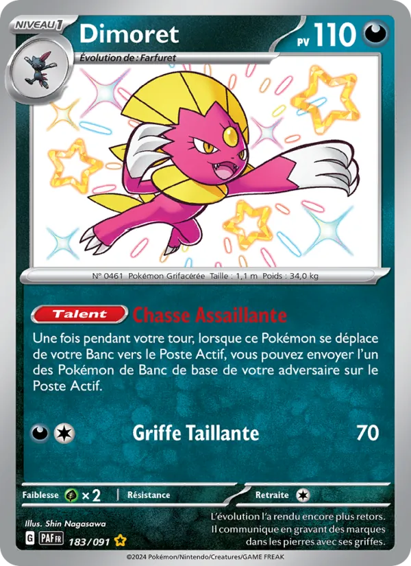 Dimoret (Paldean Fates #183/91)