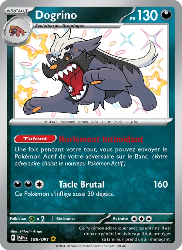 Dogrino (Paldean Fates #188/91)