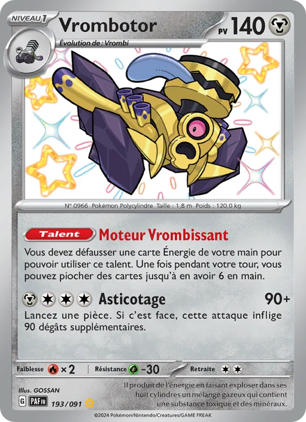 Vrombotor (Destinées de Paldea #193/91)