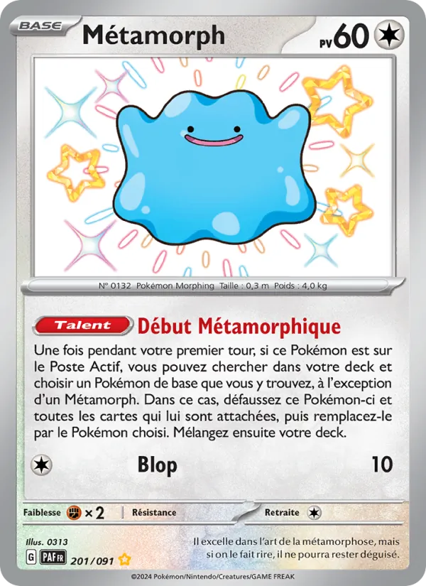 Métamorph (Destinées de Paldea #201/91)