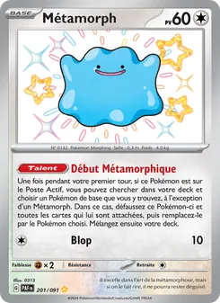 Métamorph (Destinées de Paldea #201/91)