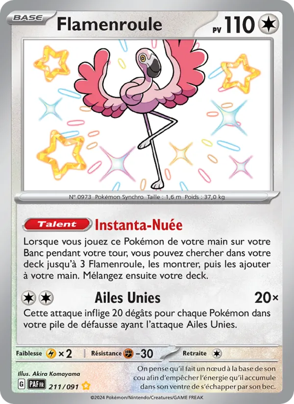 Flamenroule (Destinées de Paldea #211/91)