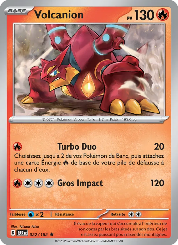 Volcanion (Faille Paradoxe #022/182)