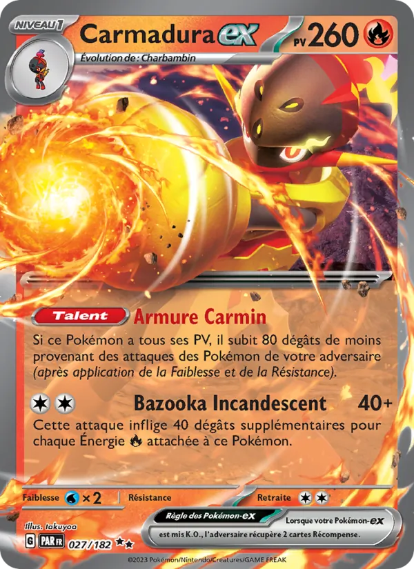Carmadura-ex (Faille Paradoxe #027/182)