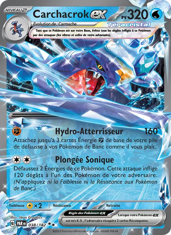 Carchacrok-ex (Faille Paradoxe #038/182)