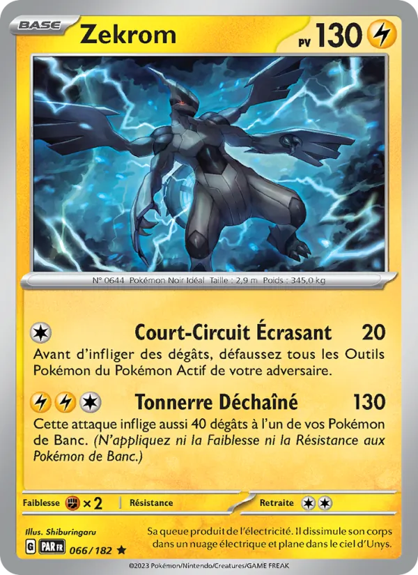 Zekrom (Faille Paradoxe #066/182)