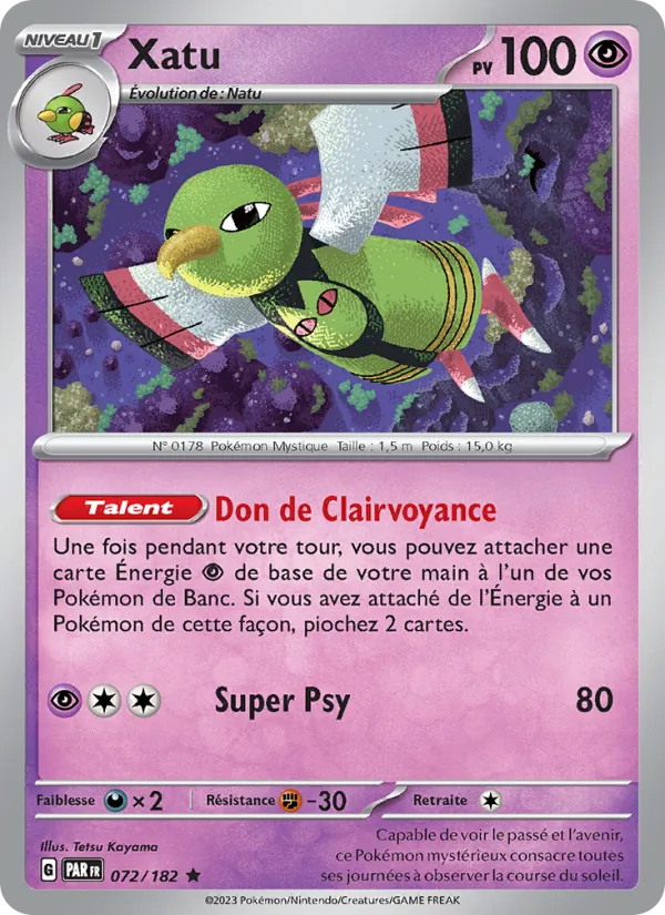 Xatu (Faille Paradoxe #072/182)