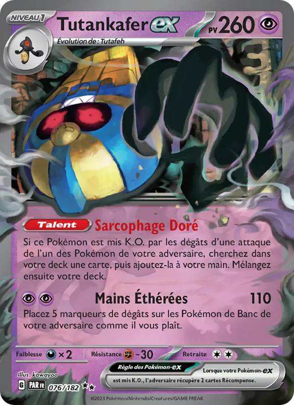 Tutankafer-ex (Faille Paradoxe #076/182)