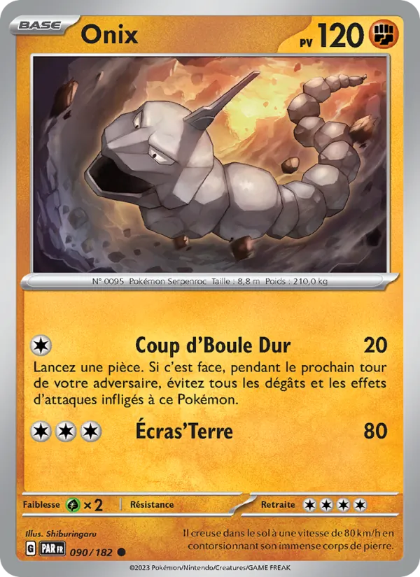 Onix (Faille Paradoxe #090/182)