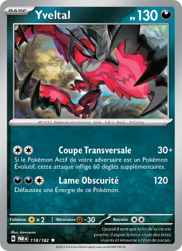Yveltal (Faille Paradoxe #118/182)