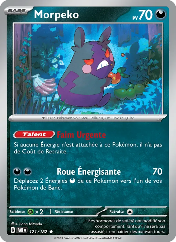 Morpeko (Faille Paradoxe #121/182)