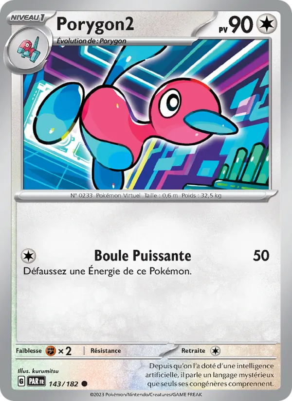 Porygon2 (Faille Paradoxe #143/182)