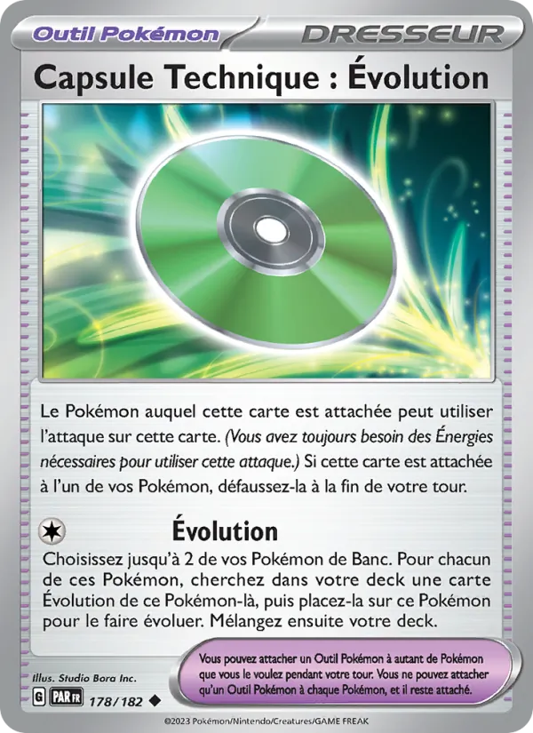 Capsule Technique : Évolution (Paradox Rift #178/182)
