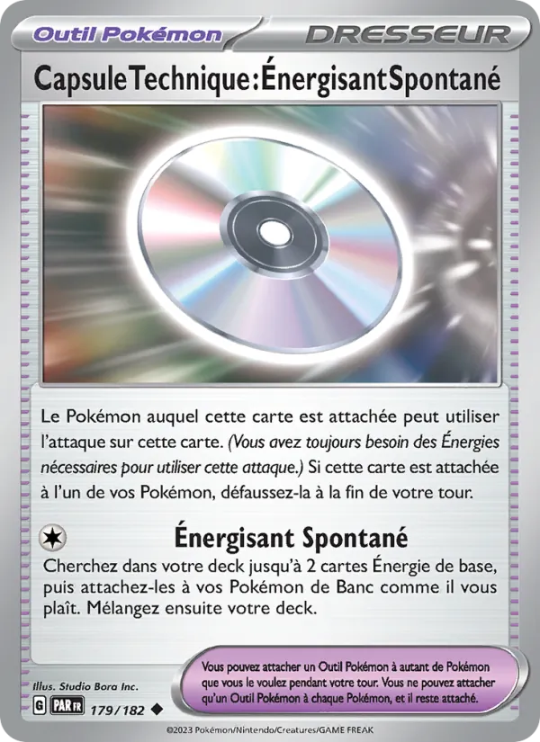 Capsule Technique : Énergisant Spontané (Paradox Rift #179/182)