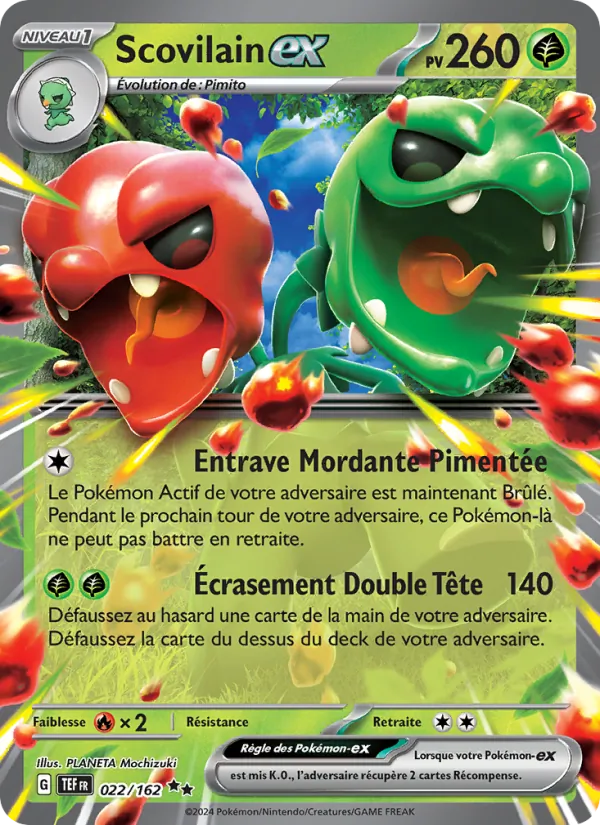 Scovilain-ex (Forces Temporelles #022/162)
