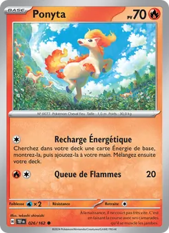 Ponyta (Forces Temporelles #026/162)