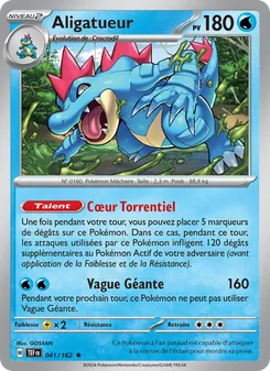 Aligatueur (Forces Temporelles #041/162)
