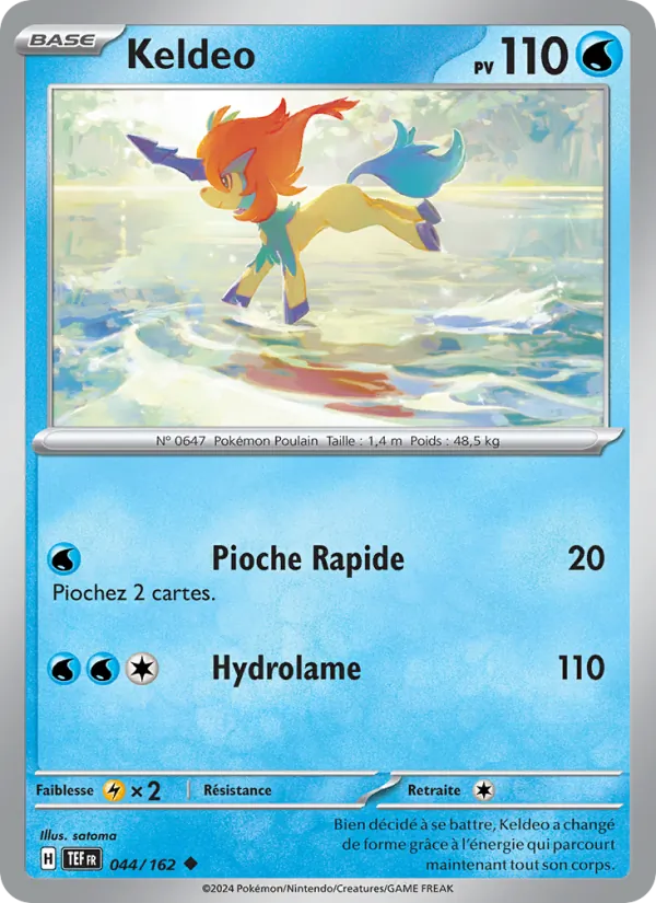 Keldeo (Temporal Forces #044/162)