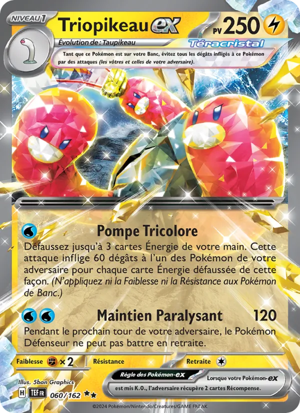 Triopikeau-ex (Forces Temporelles #060/162)