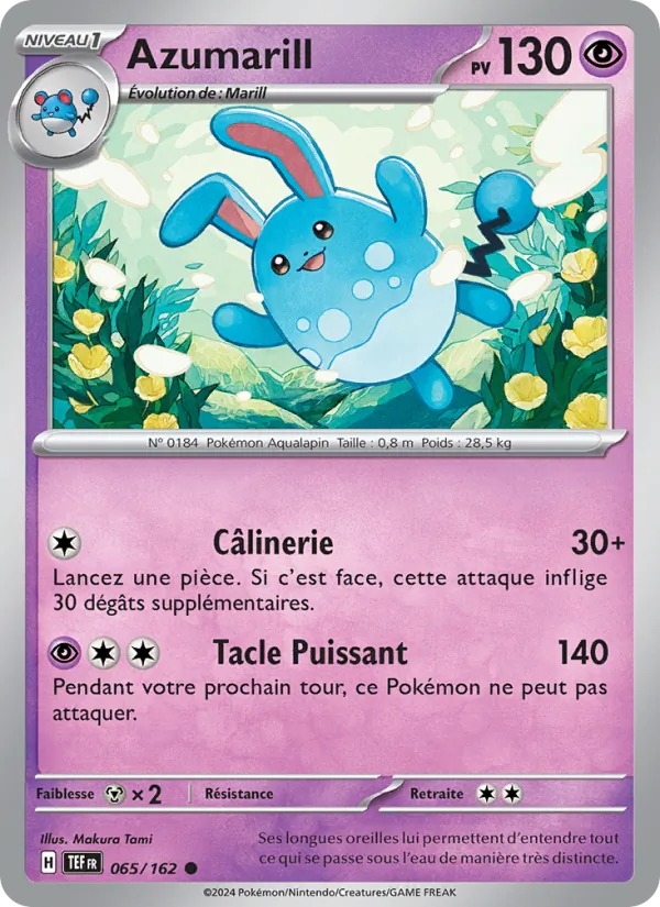 Azumarill (Forces Temporelles #065/162)